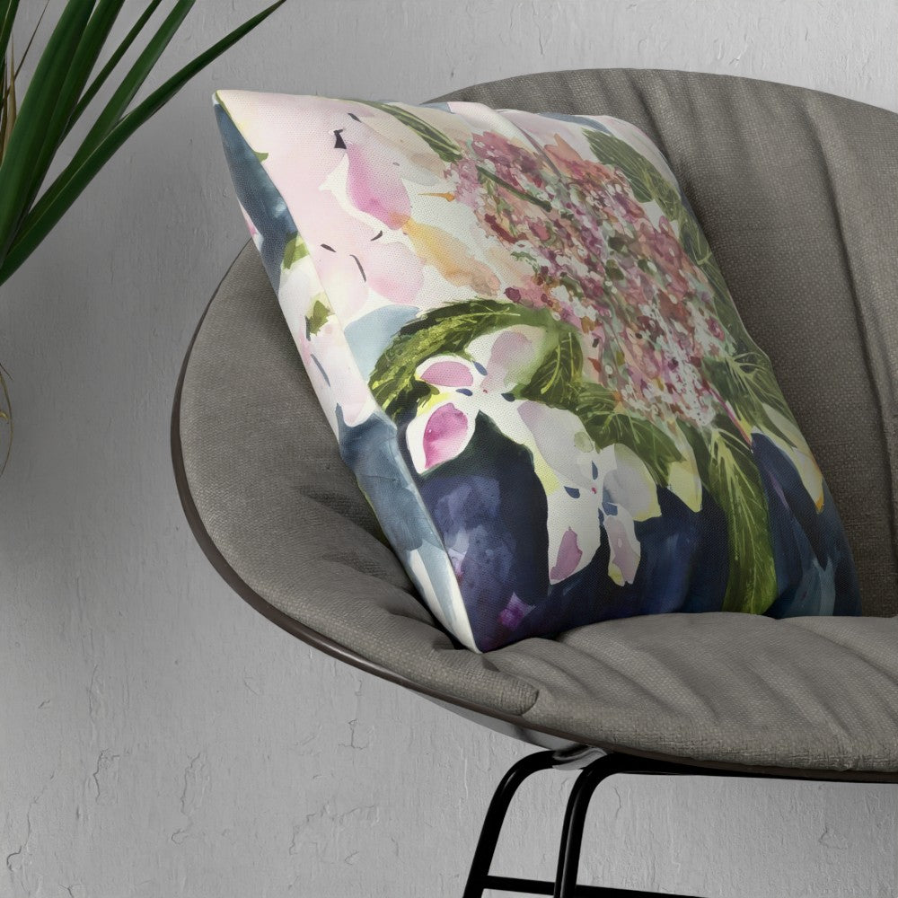 Hydrangea Cushion - 16"x16"
